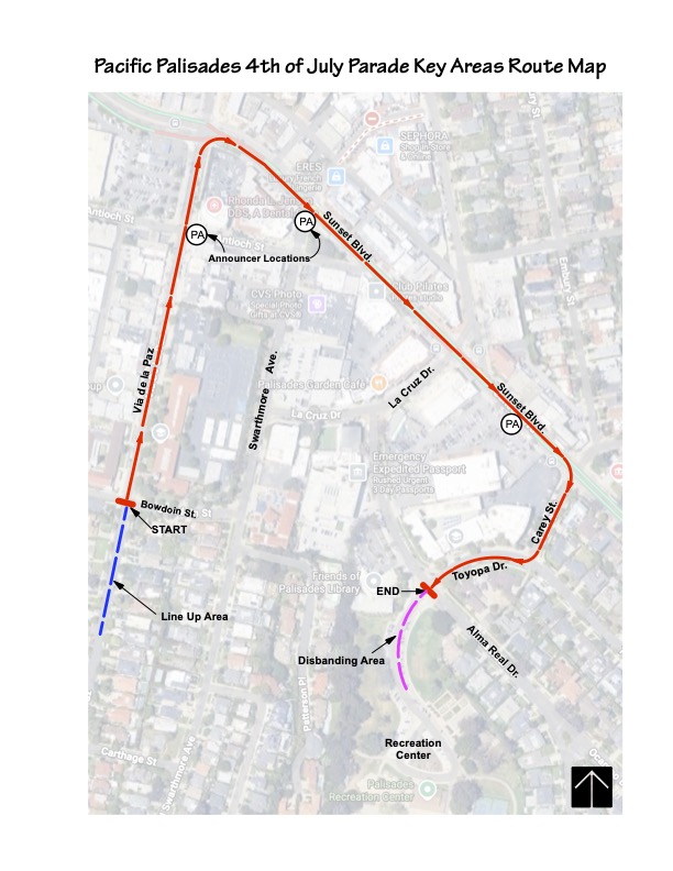 Parade Map